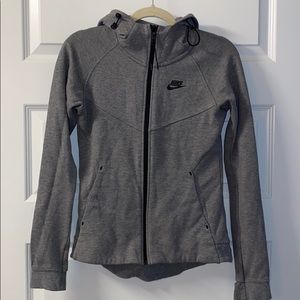 Nike Women Gray Athletic Jacket
